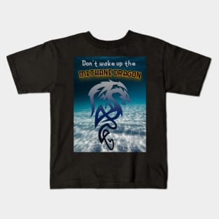 Methane Dragon Climate Change COP26 Glasow Kids T-Shirt